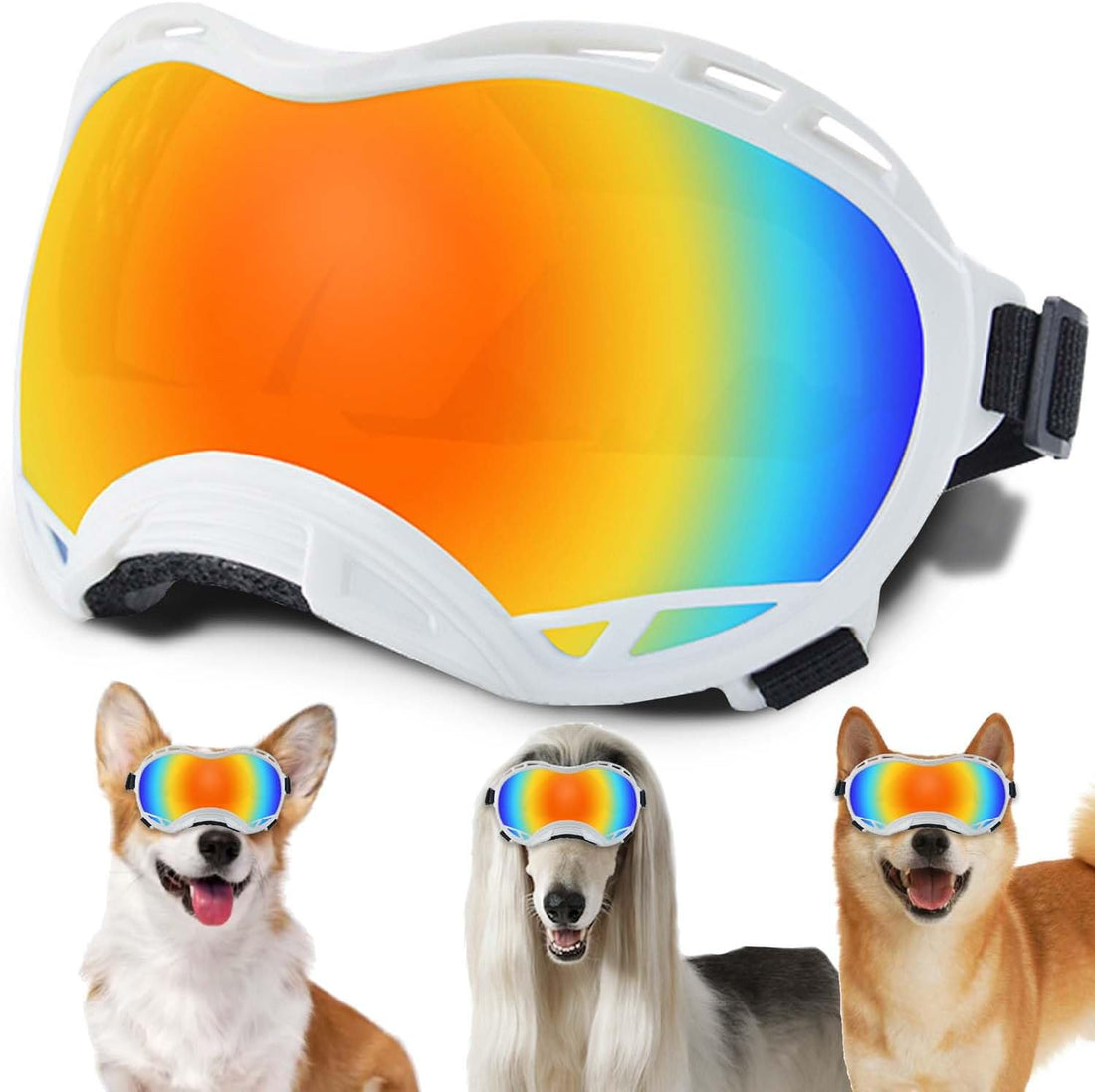 Dog Sunglasses,Doggles Anti-UV Protection,Pet Sunglasses
