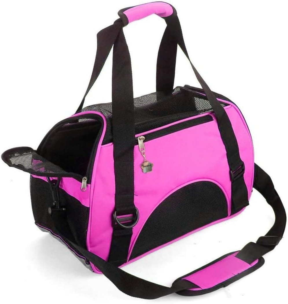 ZaneSun Cat Carrier,Soft-Sided Pet Travel Carrier for Cats,Dogs Puppy
