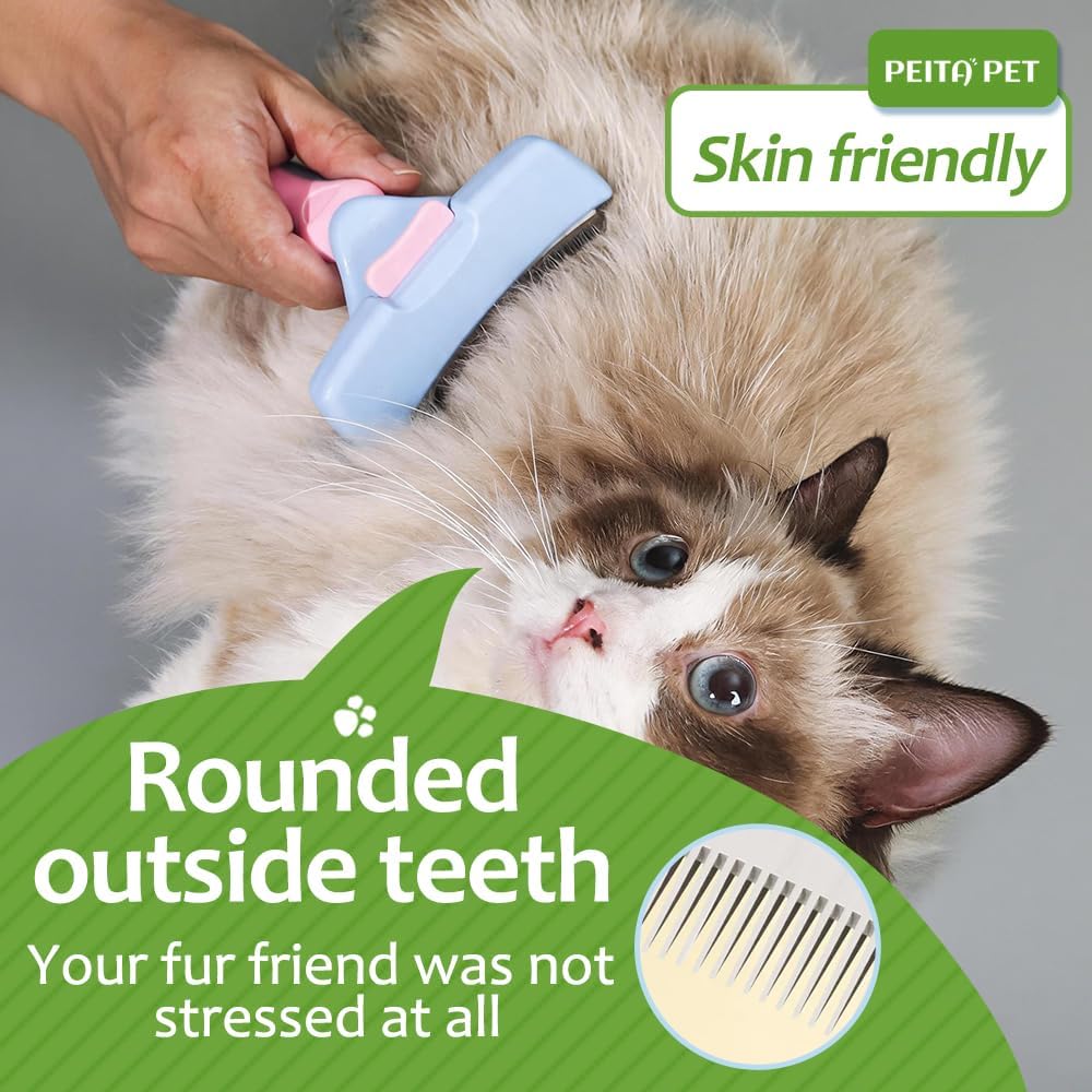 Deshedding tool for dog,Cat brush for shedding,Undercoat rake