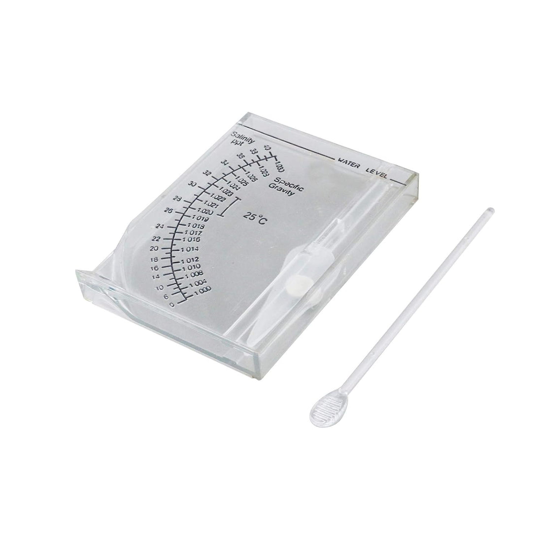 MY MIRONEY 2-Pack Salinity Tester Clear Sea Hydrometer