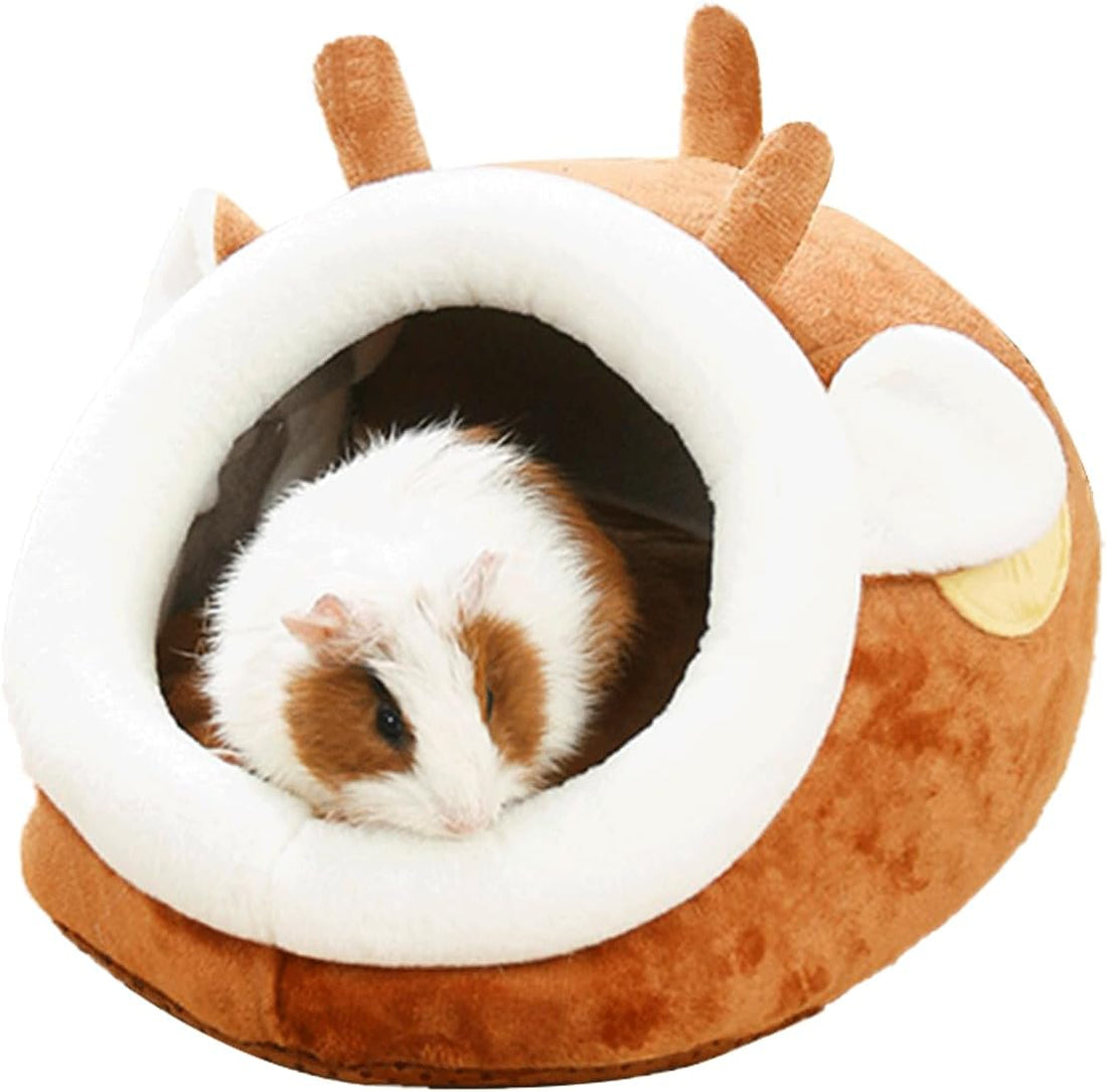 EAEDMY Guinea Pig Rat Bed Hideout for Rat Bearded Dragon Hedgehog