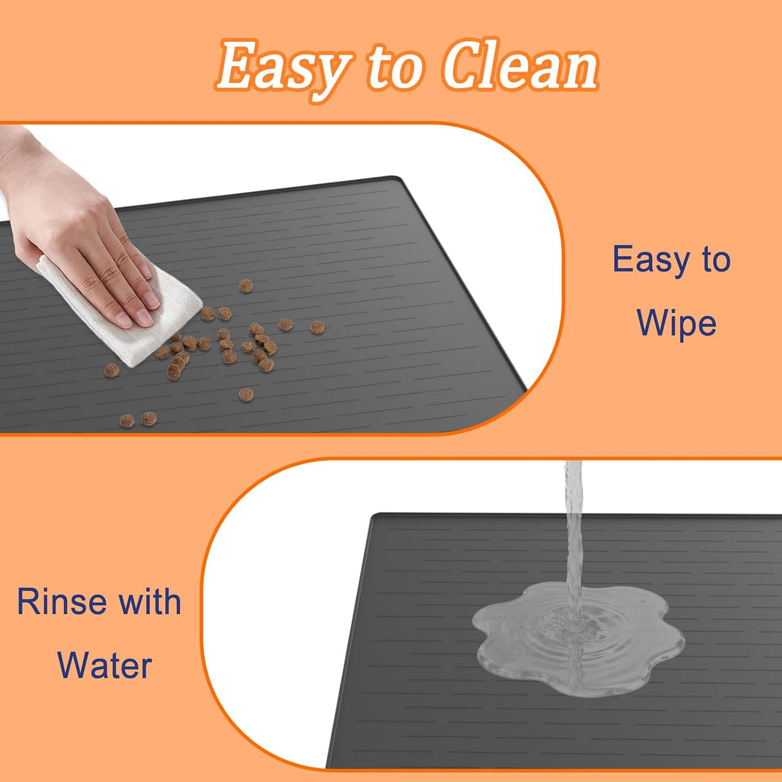 48"x32" Extra Large Pet Food Mat