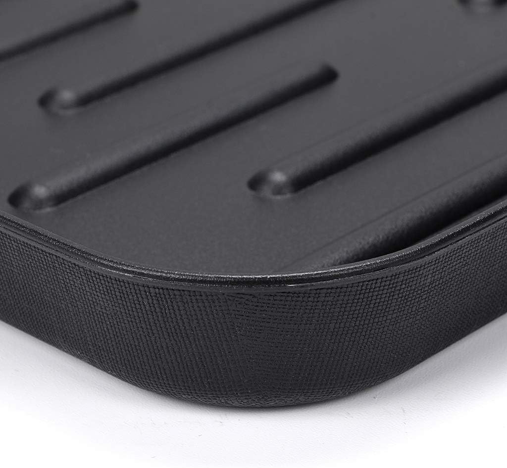 OwnMy Black Boot Tray Mat Indoor Plastic Small Shoe Tray Mat