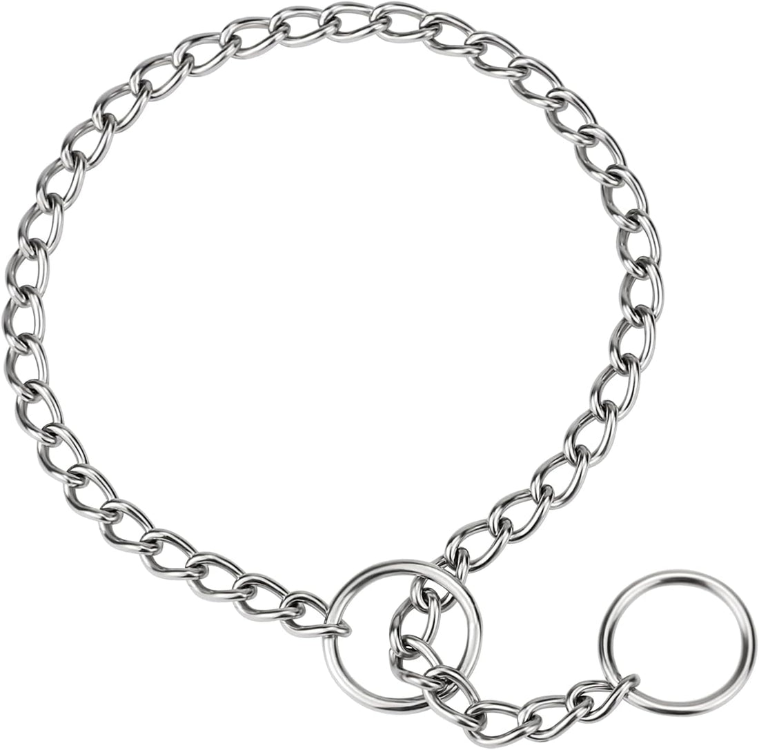 TagME Chain Choke Collar for Dogs