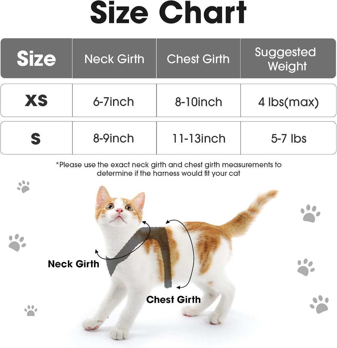 NCMAMA Cat Harness and Leash Set for Walking Escape Proof