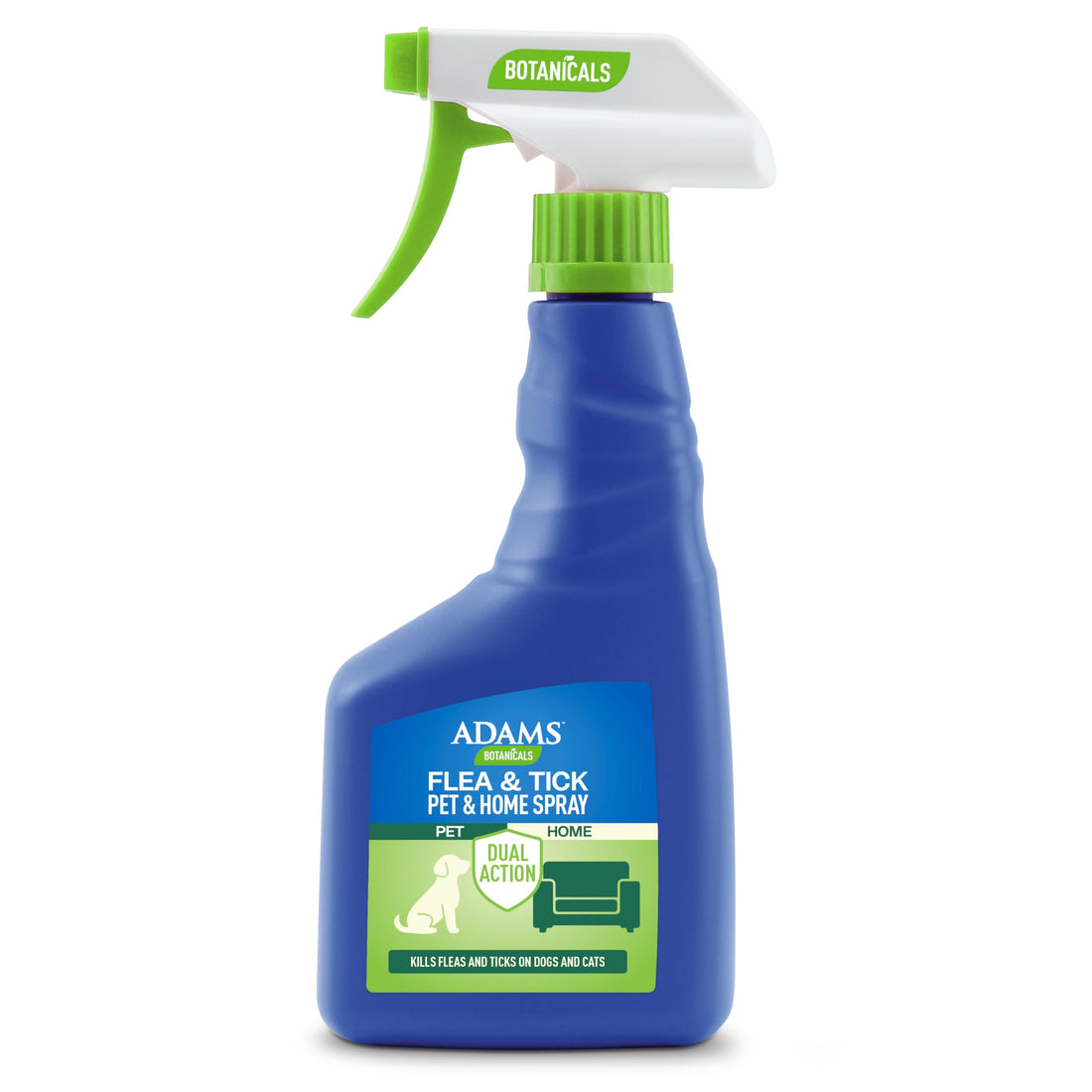 ADAMS Botanicals Flea & Tick Pet & Home Spray, Flea Spray for Dogs