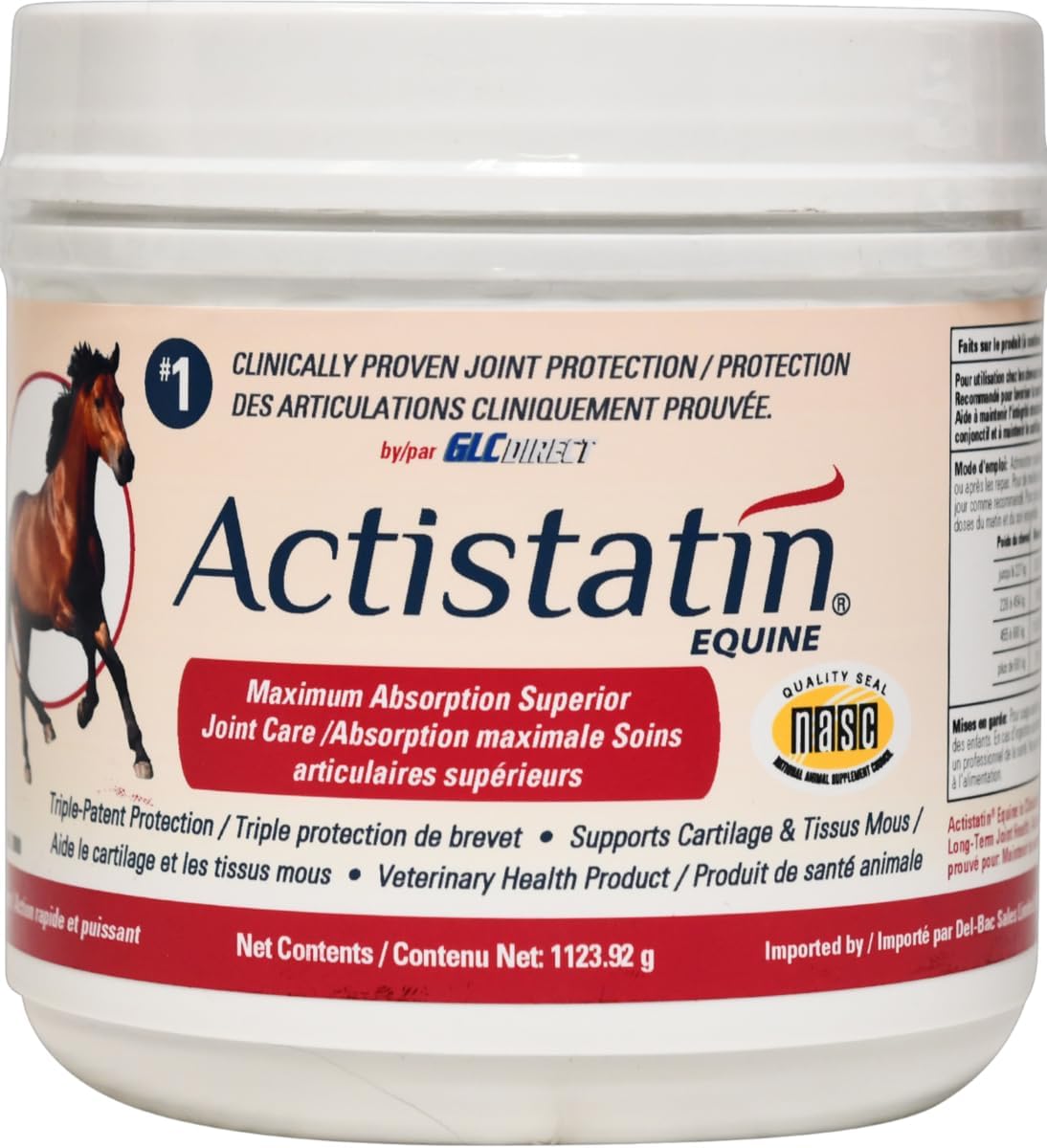 Actistatin Equine Powder - Horse Joint Supplement - 90 Day Supply