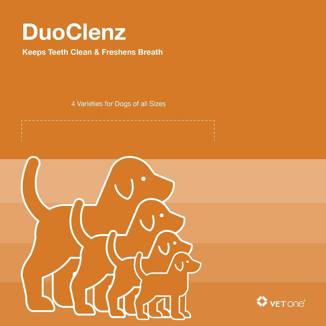 VetOne DuoClenz Dental Chews for Dogs