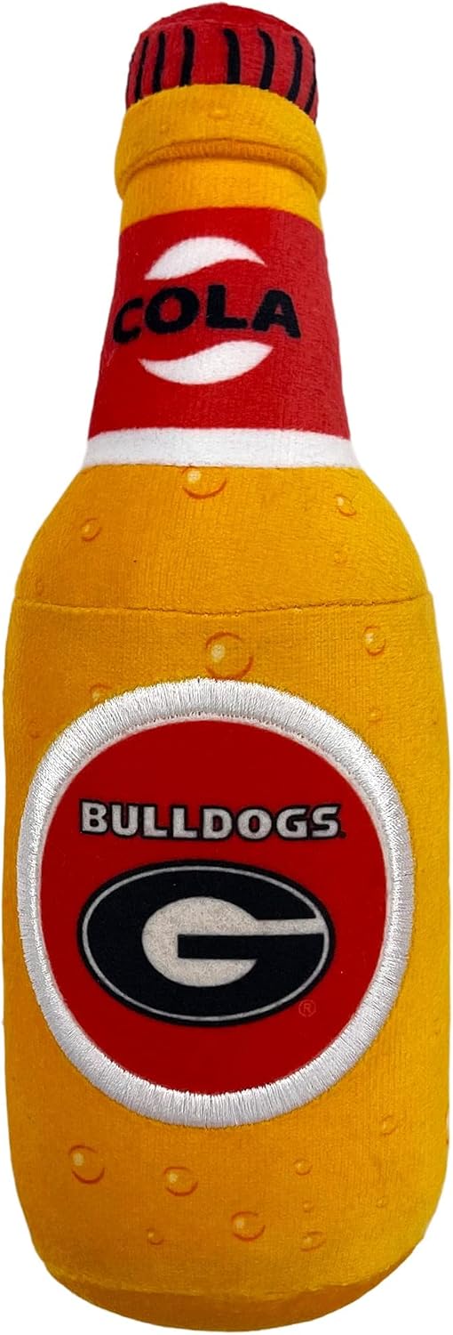 NCAA Notre Dame Fighting Irish Beer Bottle Plush Dog & CAT Squeak Toy