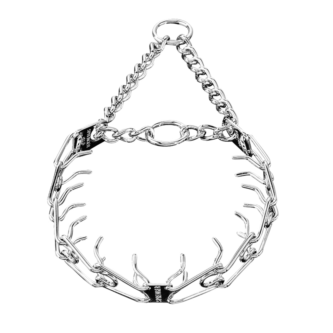 Herm Sprenger Chrome Plated Prong Dog Collar Ultra-Plus Pet Pinch