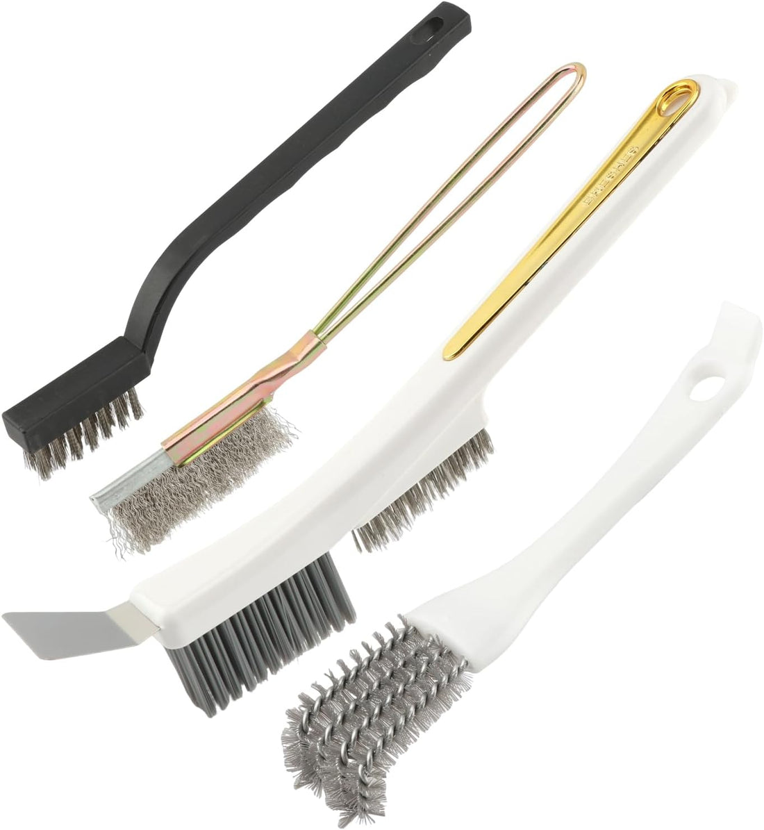 Bird Cage Cleaning Brush Kit 4 Pcs, Bird Poop Remover Tools