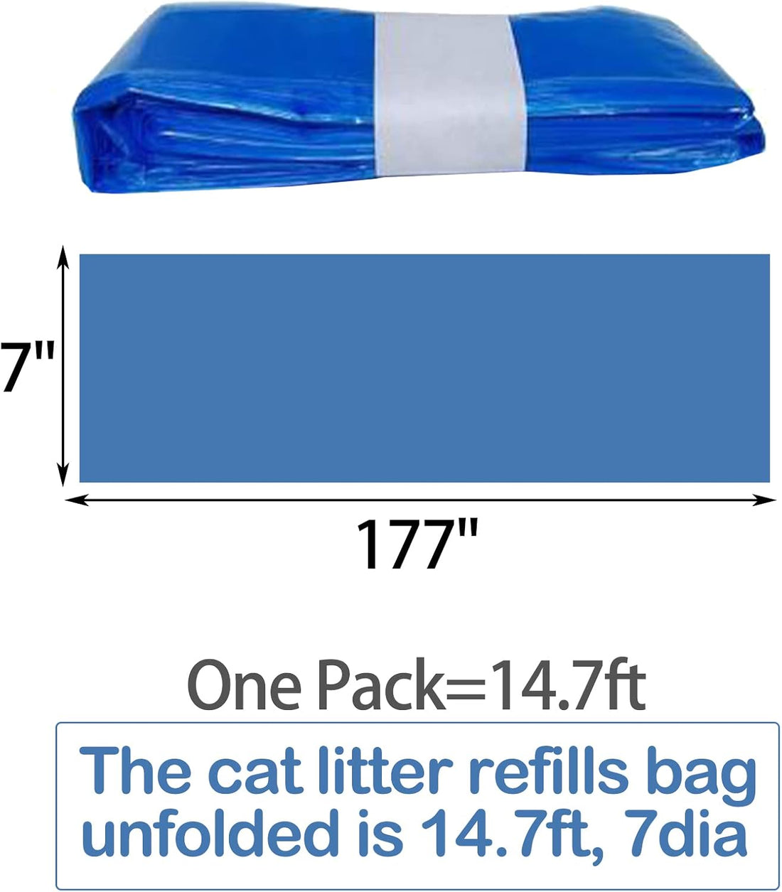 12 Pack Cat Litter Refills Bag Compatible with Litter Refill