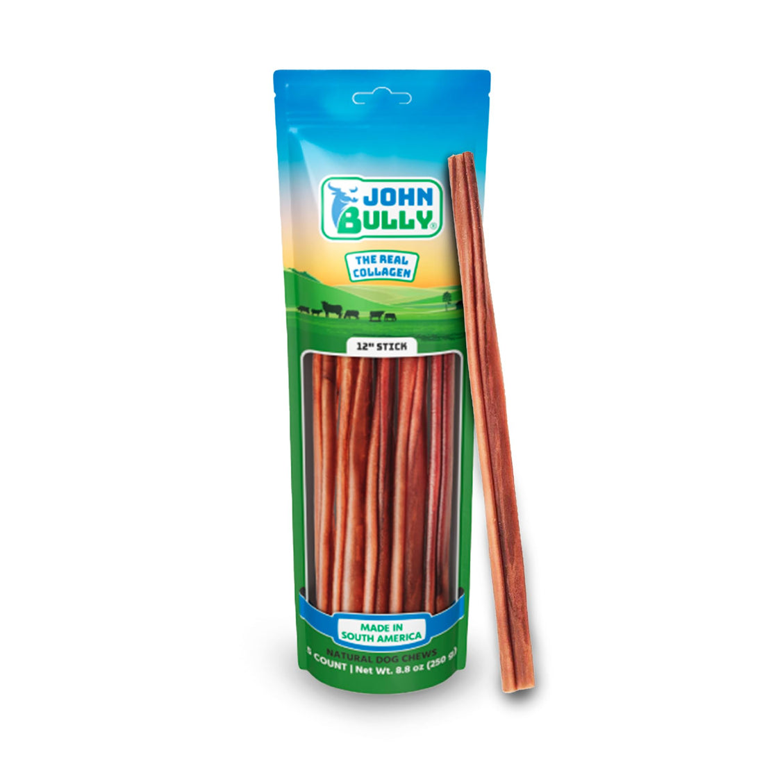 john bully Collagen Stick 12" 5PK, The Best Option for Your Dog