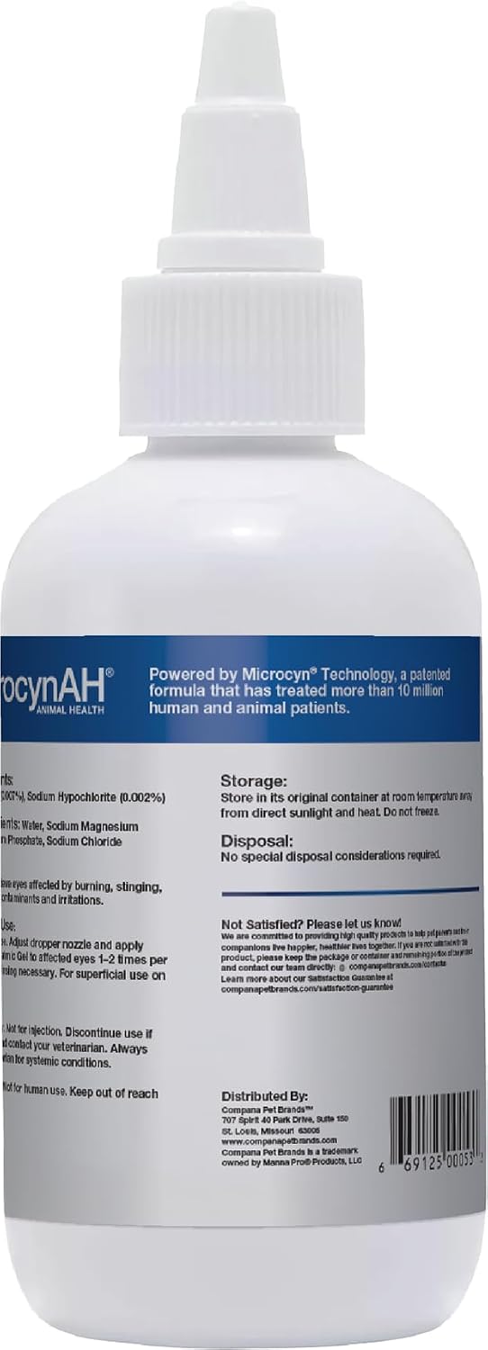 Manna Pro MicrocynAH Ophthalmic Gel for Cats, 3 oz