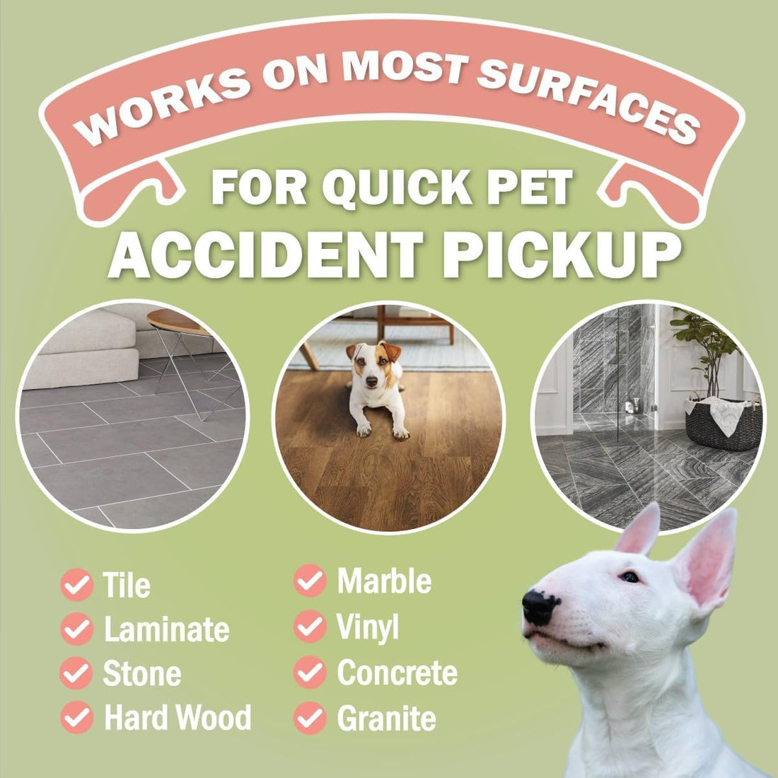 Sprinkle & Sweep: Pet Mess & Odor Cleanup - 15oz Bag