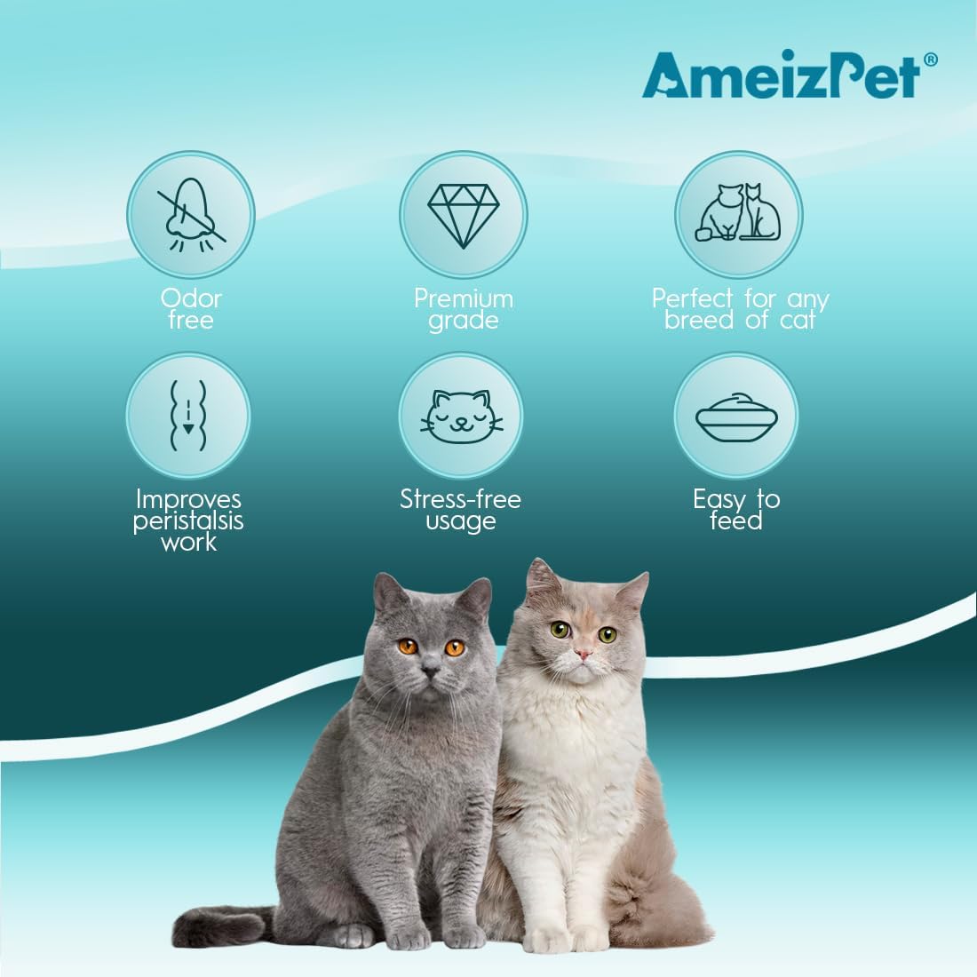 AmeizPet Hairball Remedy for Cats