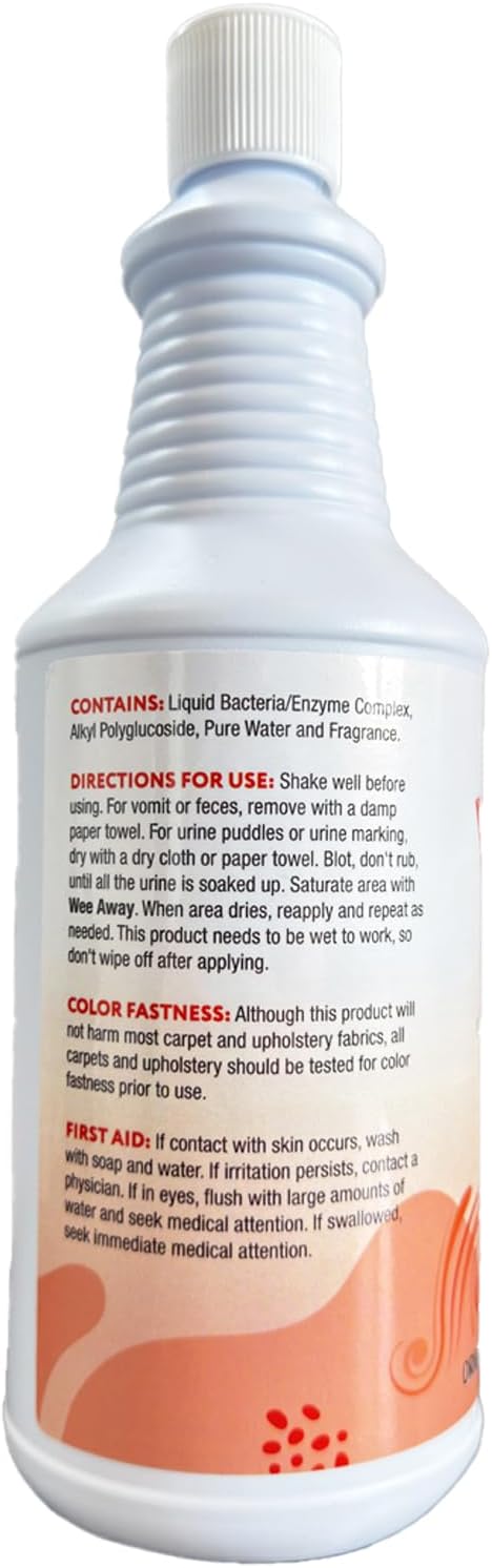 Wee Away Original Formula Concentrated Stain & Odor Remover