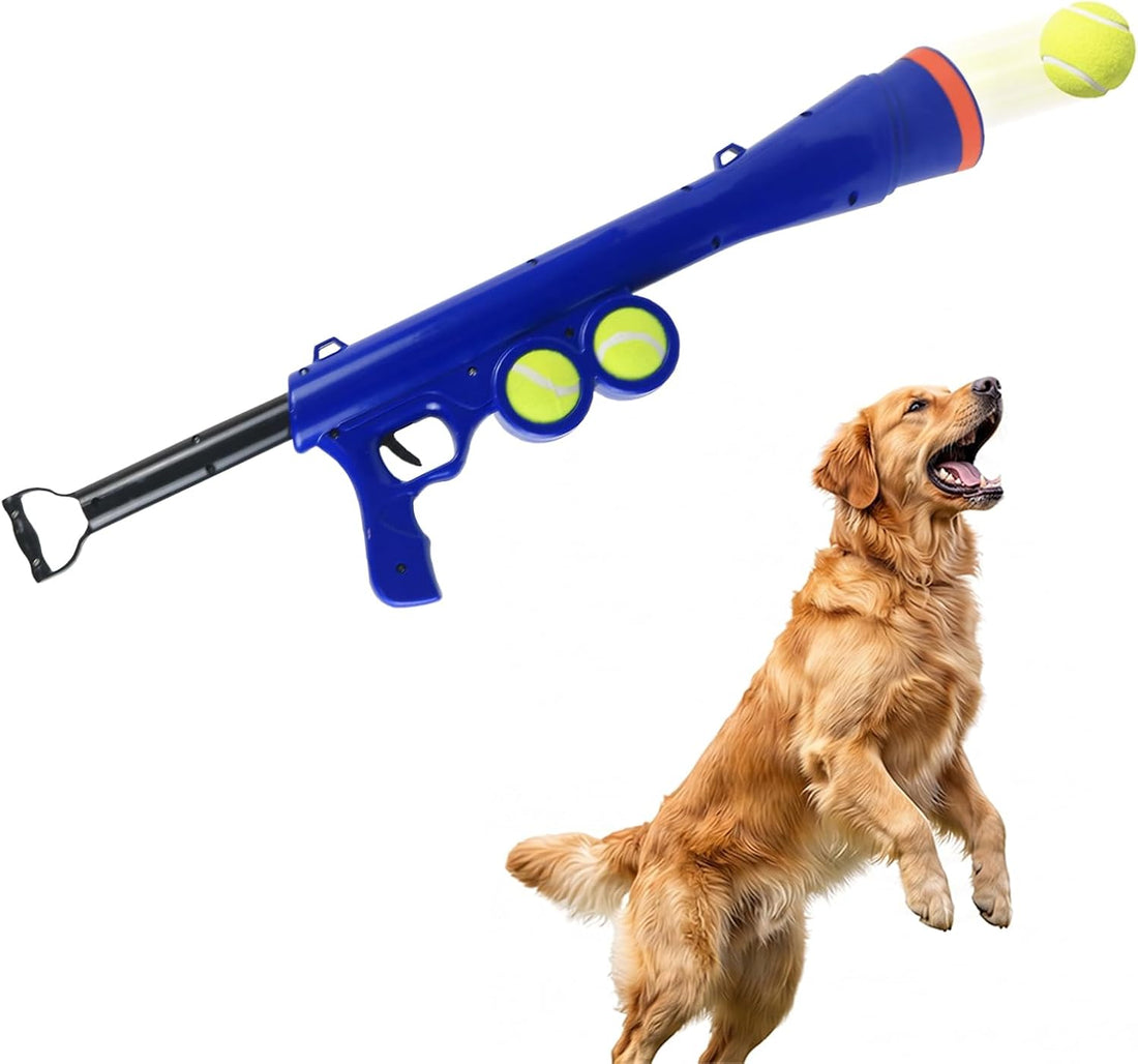 Dog Ball Launcher, Tennis Ball Thrower Launches 30+ft