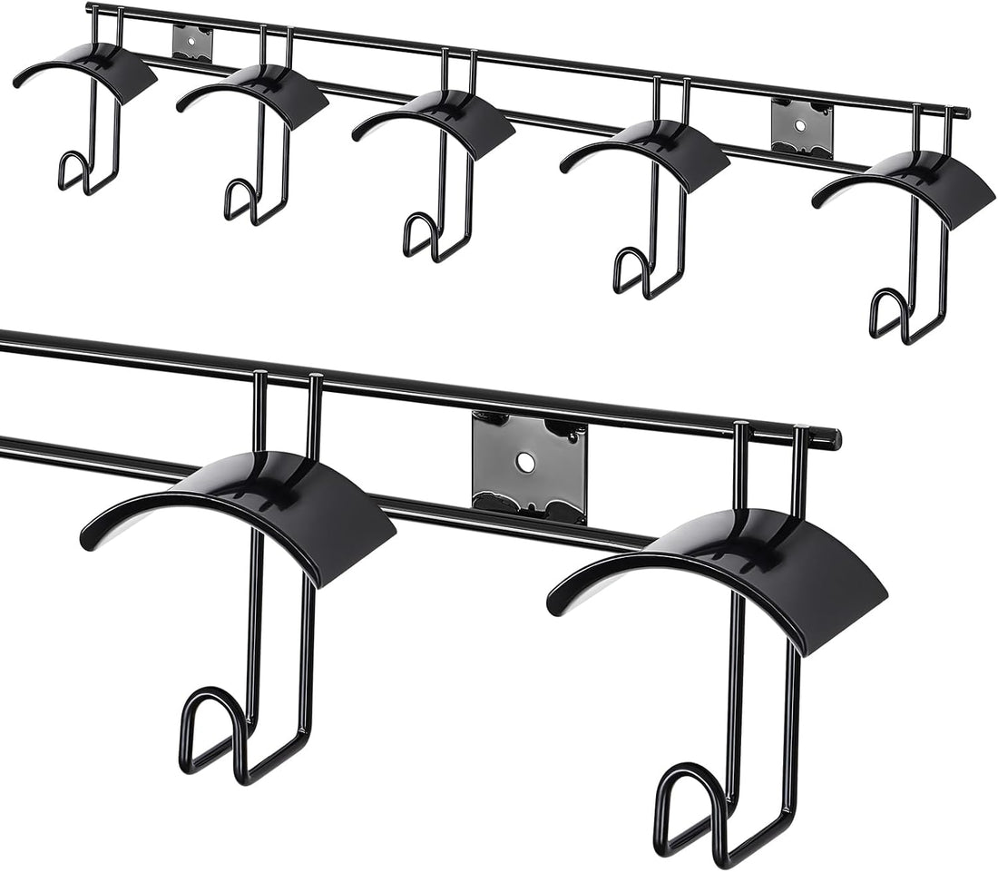 Zonon 2 Pcs Bridle Rack for Horse Wall Mount, Horse Tack Bulk