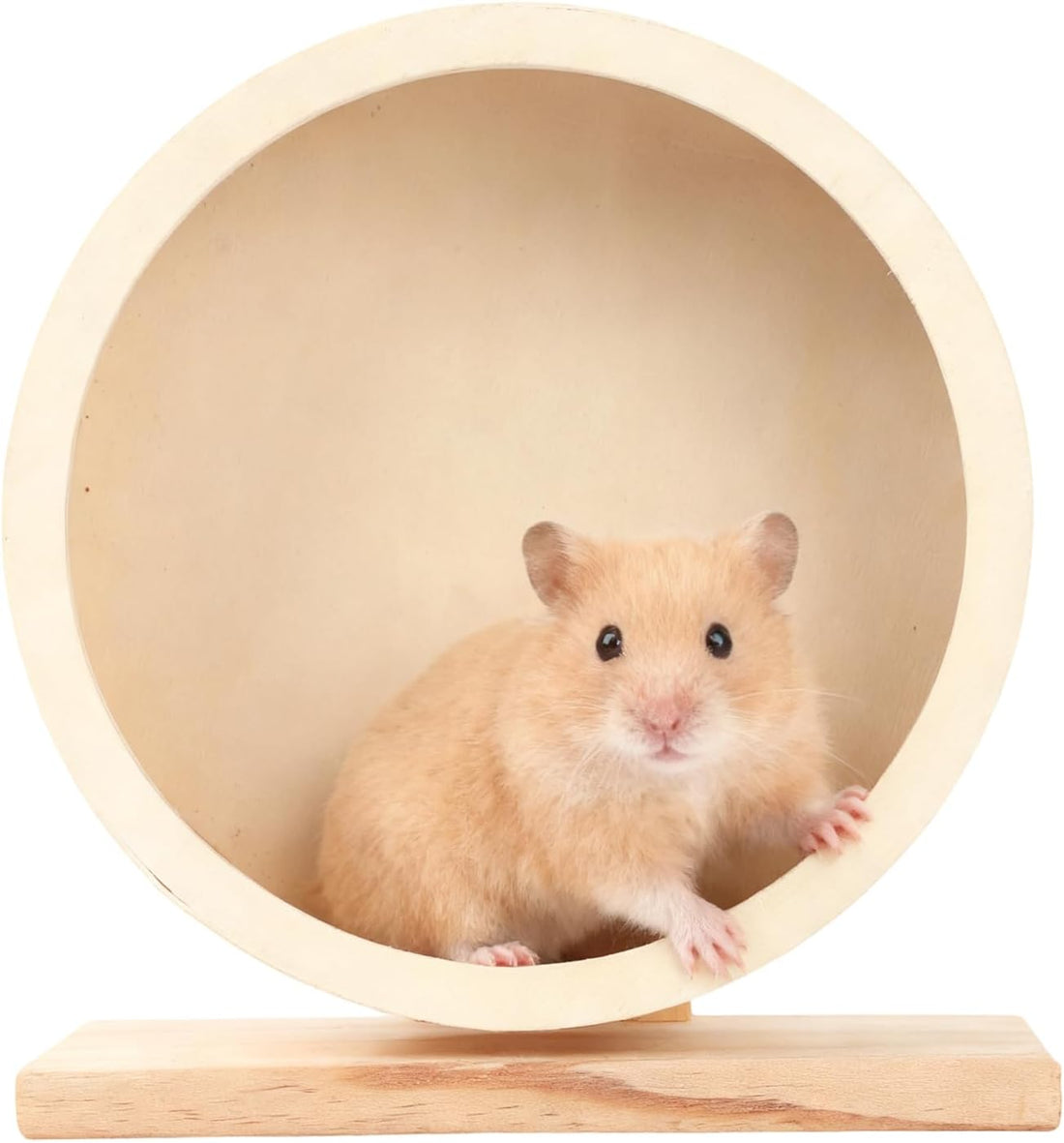 Wooden Hamster Wheels 5.7 Inch Silent Hamster Wheel