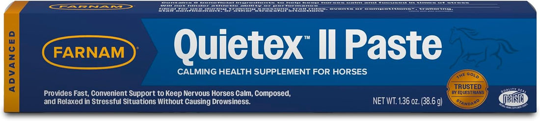 Farnam Quietex II Horse Calming Paste, 32.5 ml Syringe
