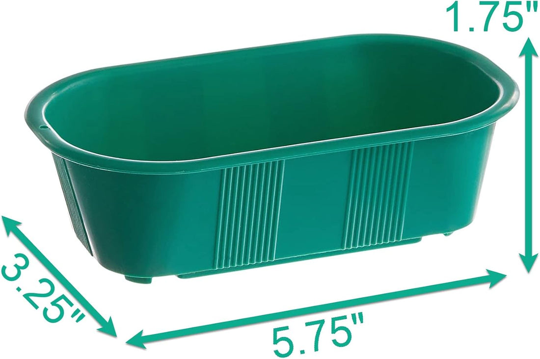 Penn-Plax Bird Bath with Mirror -Engaging Cage Accessory 5.75