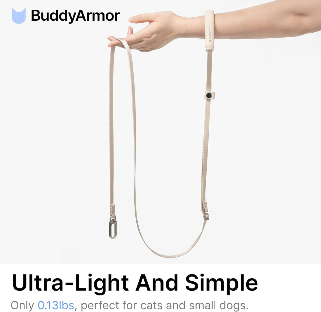 Ultra Lightweight Cat Leash Adjustable Cat Leash, Linen