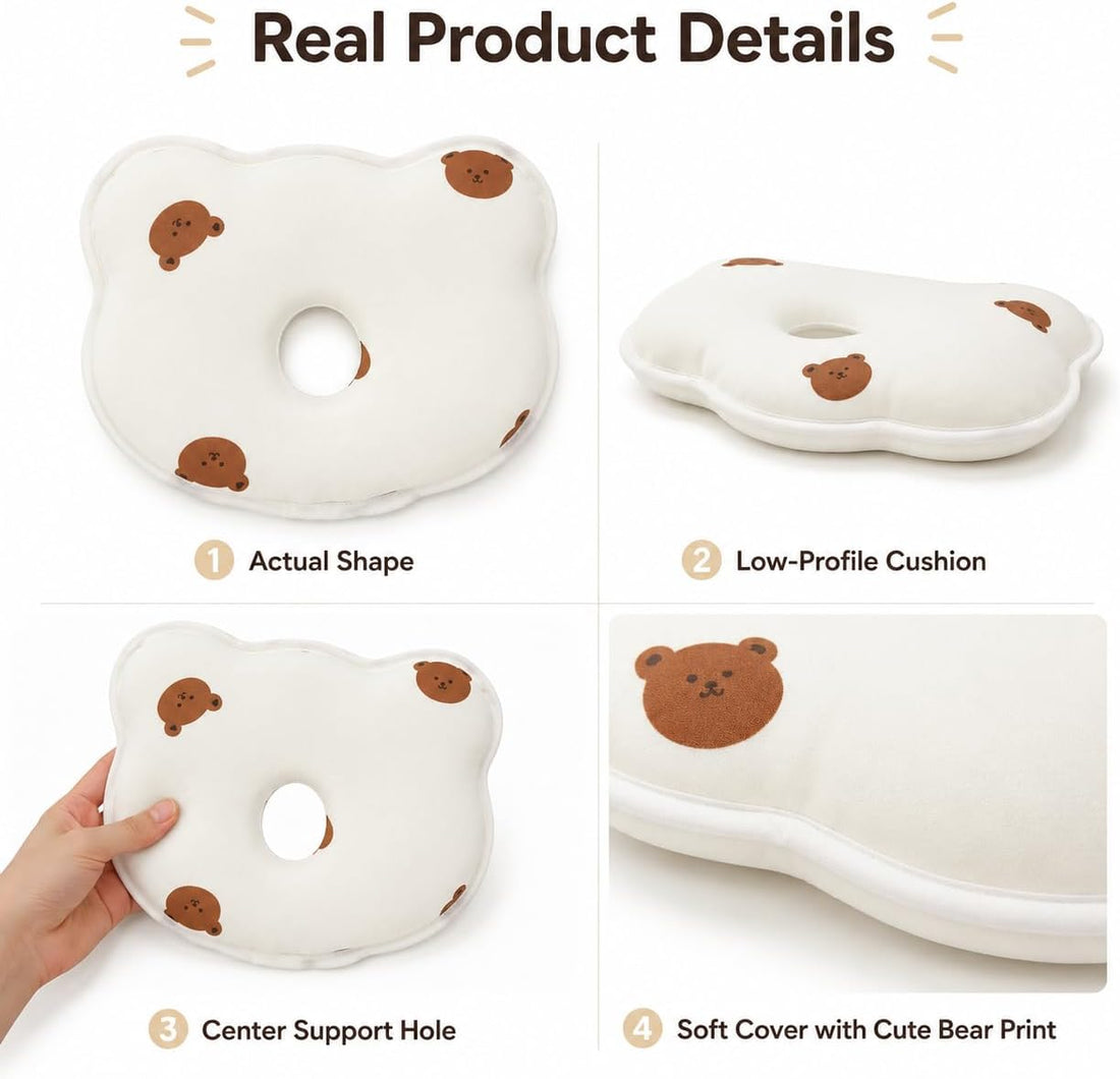 Soft Memory Foam Pet Pillow for Small Dogs and Puppies