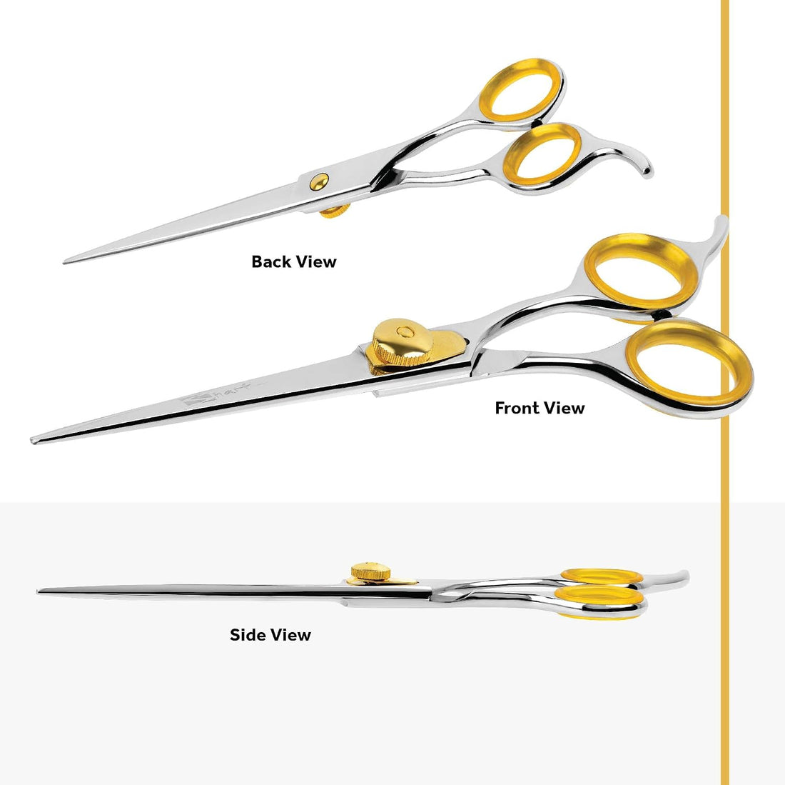 Sharf Gold Touch 440c Japanese Stainless Steal Pet Grooming Shear