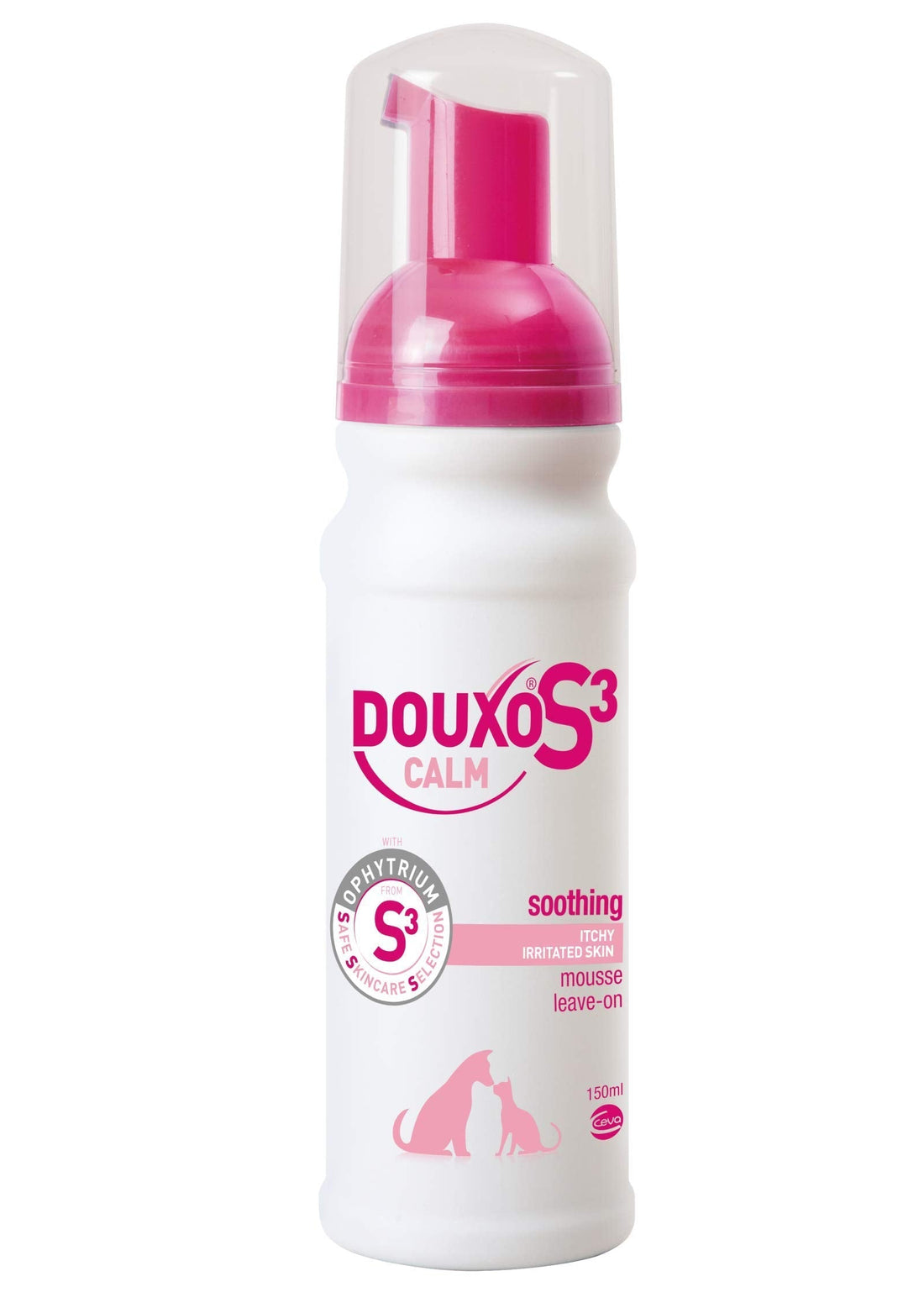 Douxo S3 Calm Itch Relief Dog and Cat Leave on Mousse