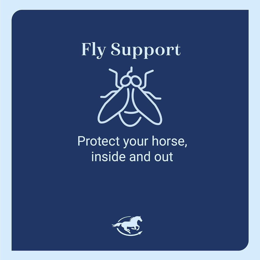 SmartEquine Deluxe Relaxed Fit Fly Boots for Horses, Pair, Horse Size