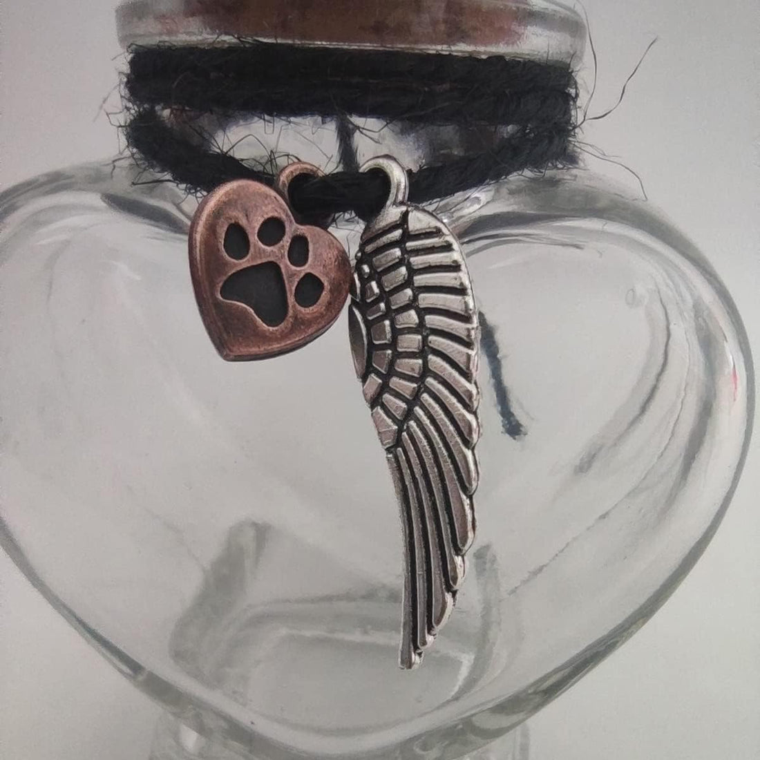 memorial bottle for pet hair，Pet fur memorial fur keepsake，dog cat
