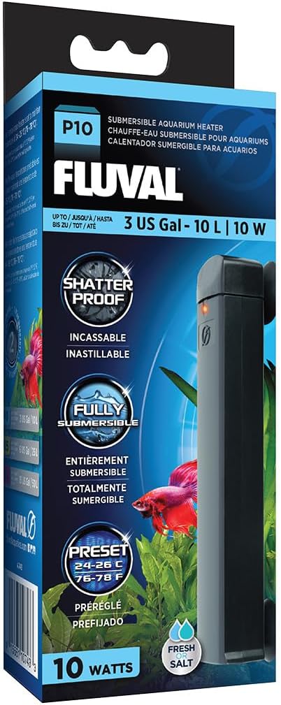 Fluval P50 Submersible Aquarium Heater