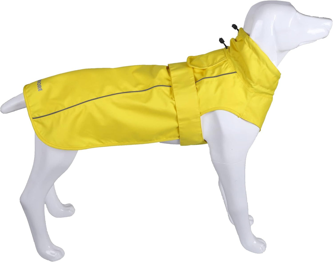 Adjustable Waterproof Dog Raincoat for Dogs,Lightweight Pet Rain