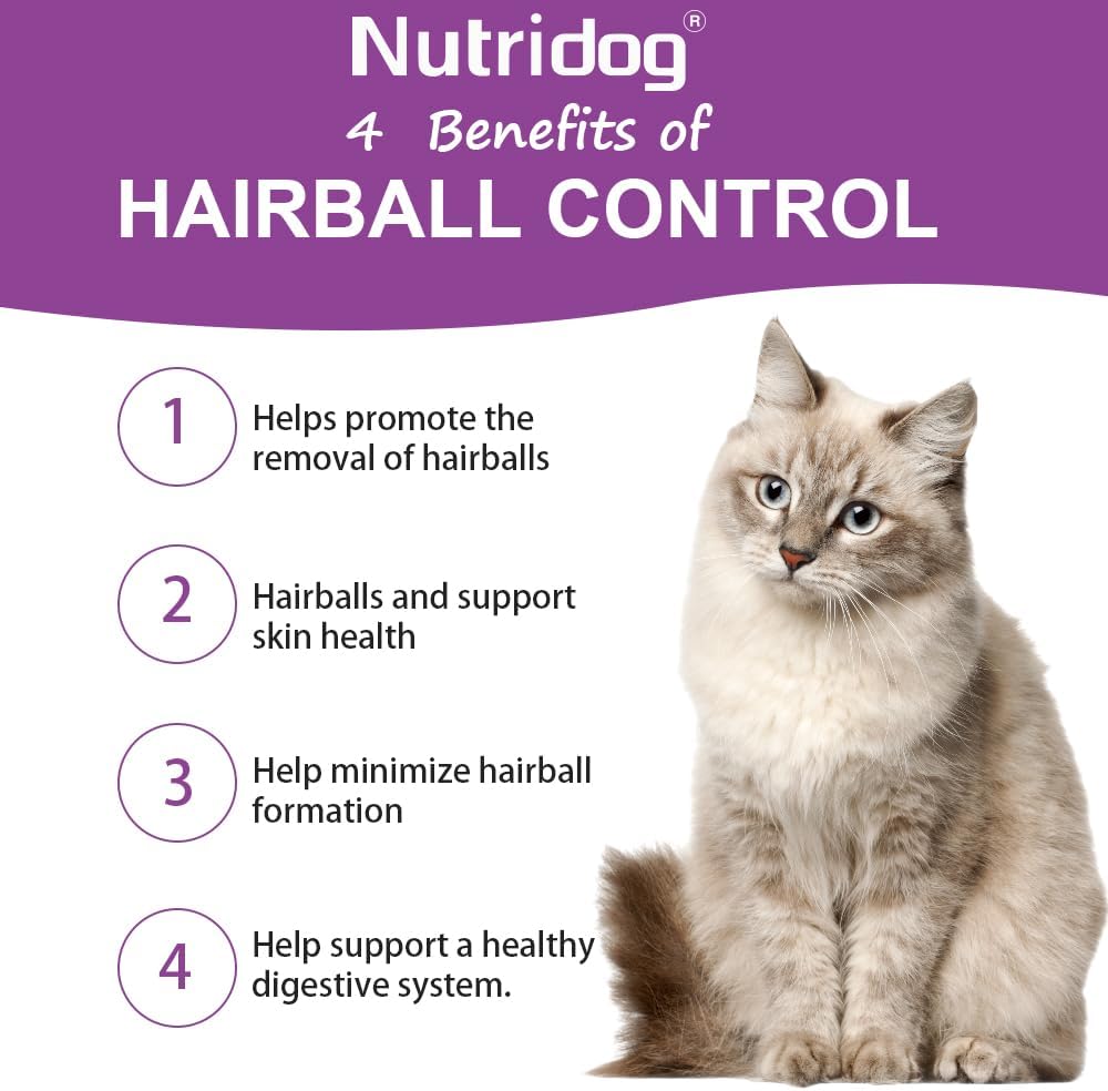 Nutridog Hairball Treats for Cats