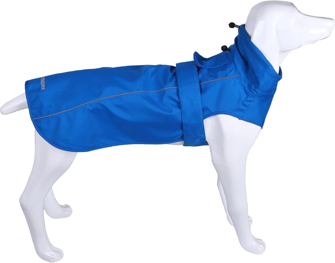 Adjustable Waterproof Dog Raincoat for Dogs,Lightweight Pet Rain