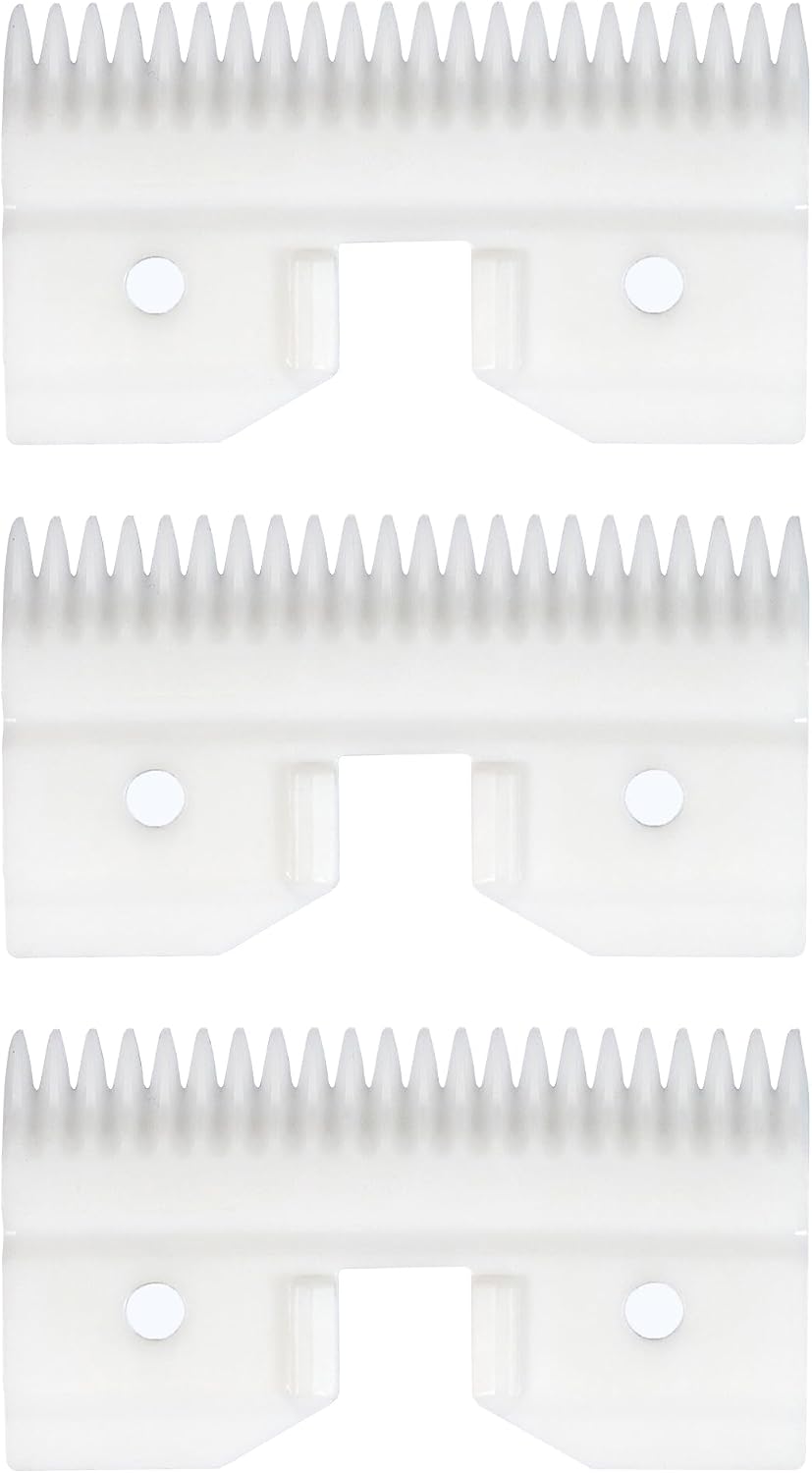 3PCS Ceramic Coarse Replacement Blade Cutter Compatible with Andis