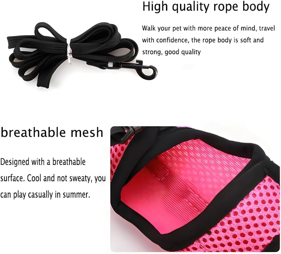 Escape Proof Rabbit Harness and Leash Set