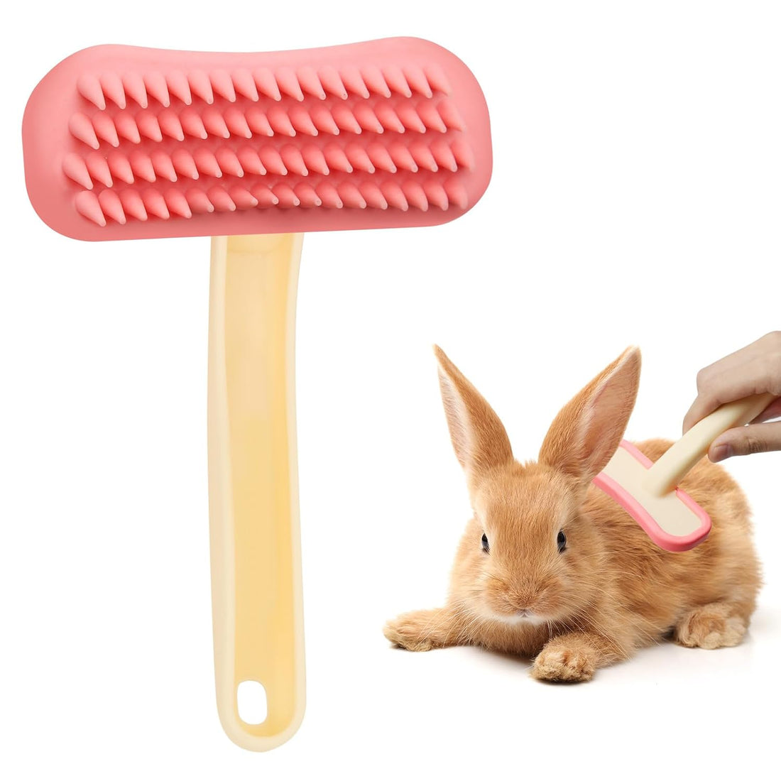 Rabbit Brush, Soft Silicone Small Animal Massage Comb