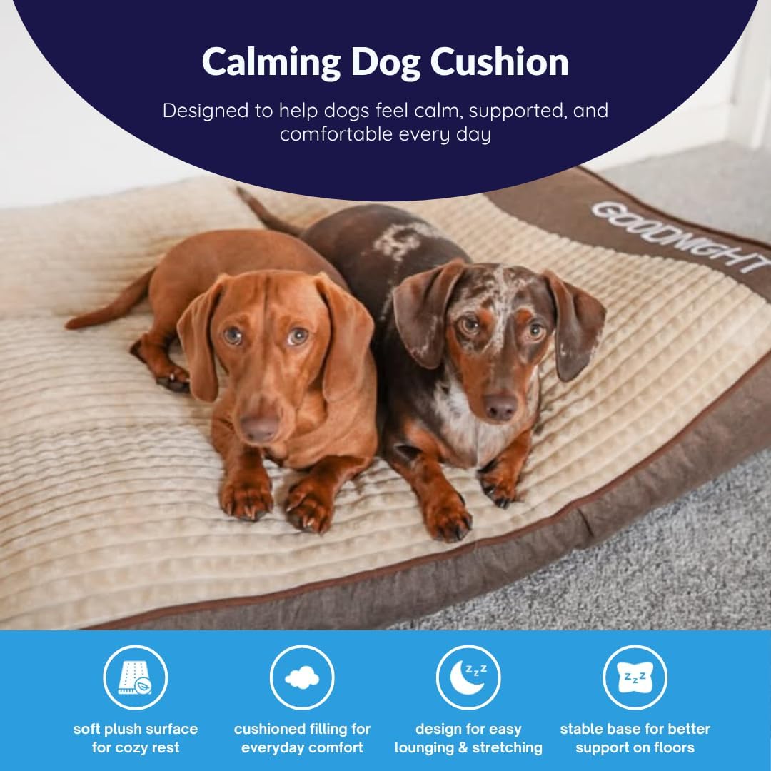 MRFLUFFYFRIEND™ Calming Dog Cushion Bed