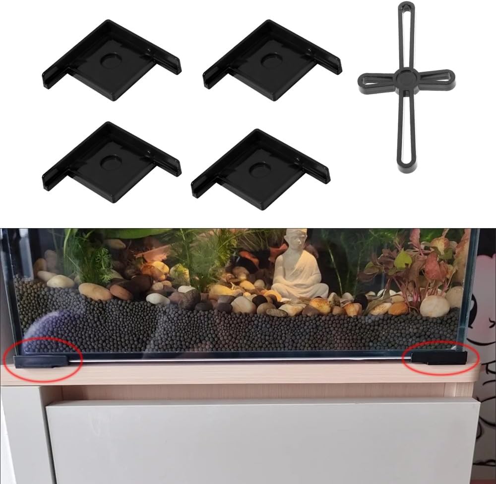 2 Set Fish Tank Corner Protector Glass Aquarium Safety Bumper Corner