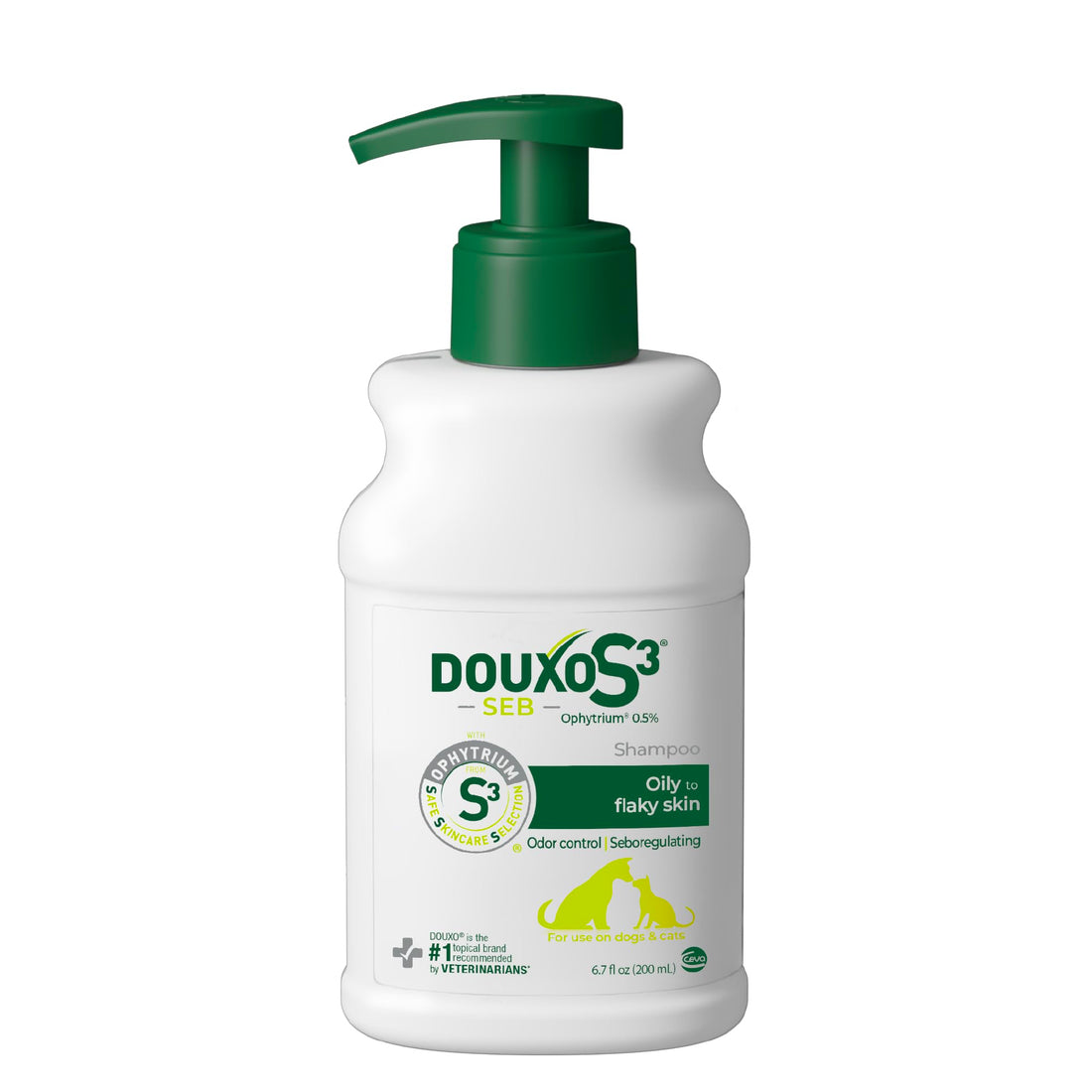 Douxo S3 SEB Shampoo, Contains 0.5% Ophytrium