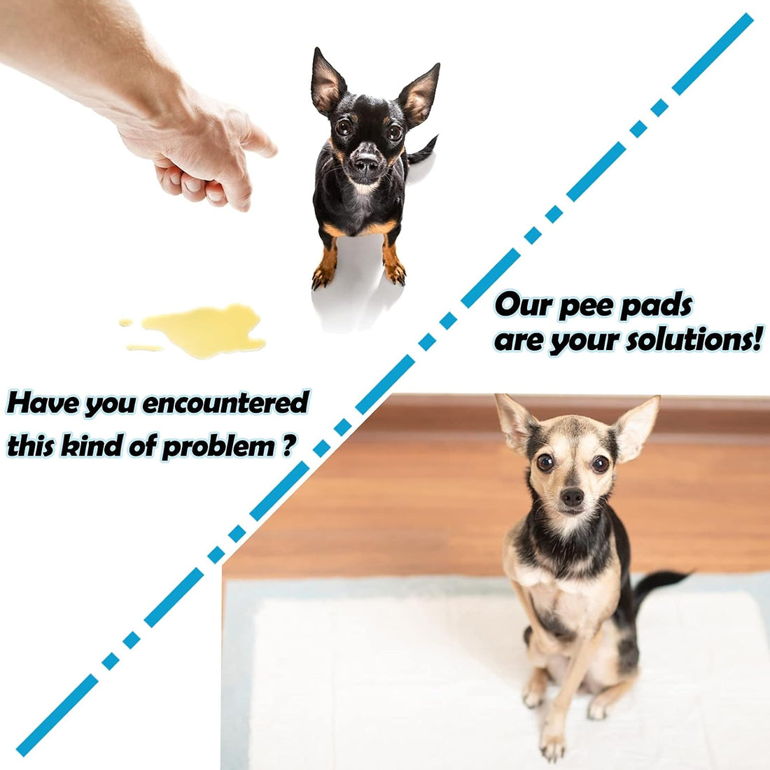 Rabbit Pee Pads Bunny Toilet/Potty Training Pad Super Absorbent Cage