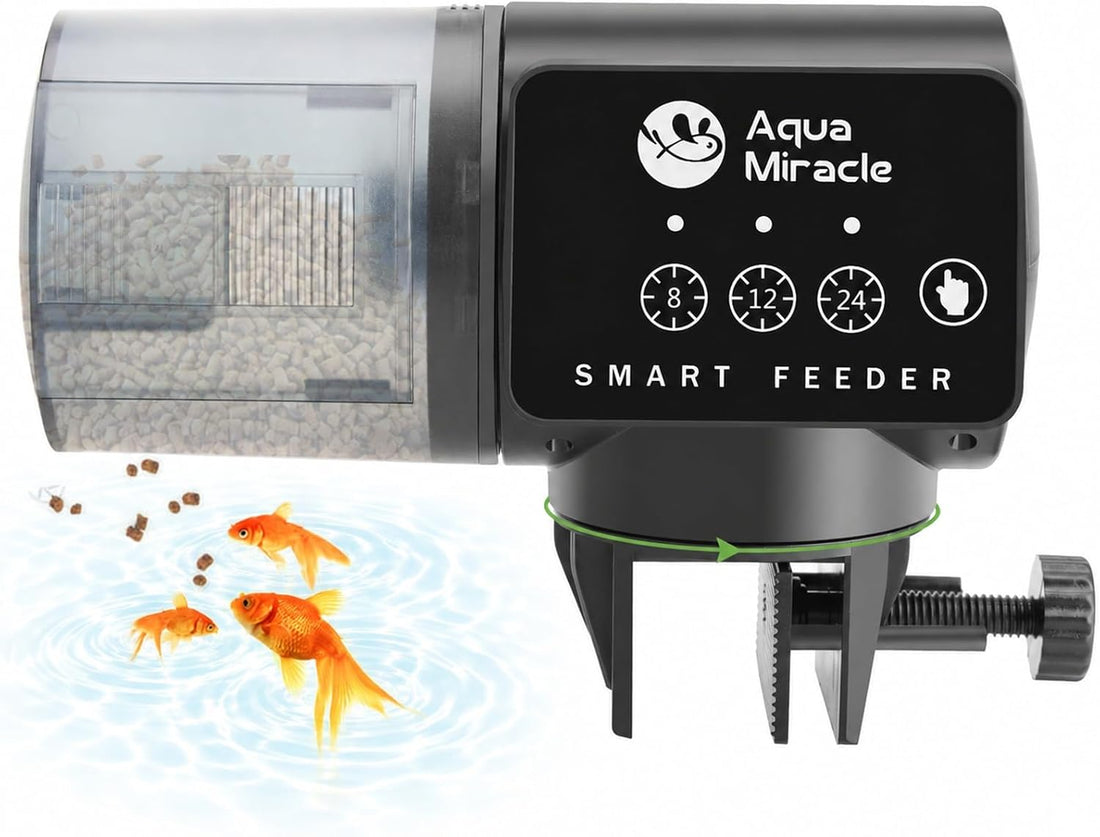 AquaMiracle Automatic Fish Feeder for Aquarium