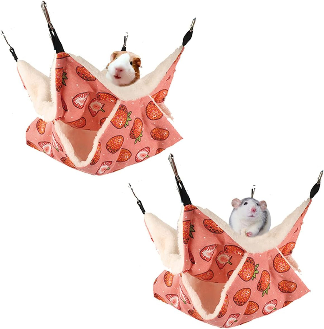LEFTSTARER Rat Ferret Hammock Toy and Cage Accessories for Guinea Pig