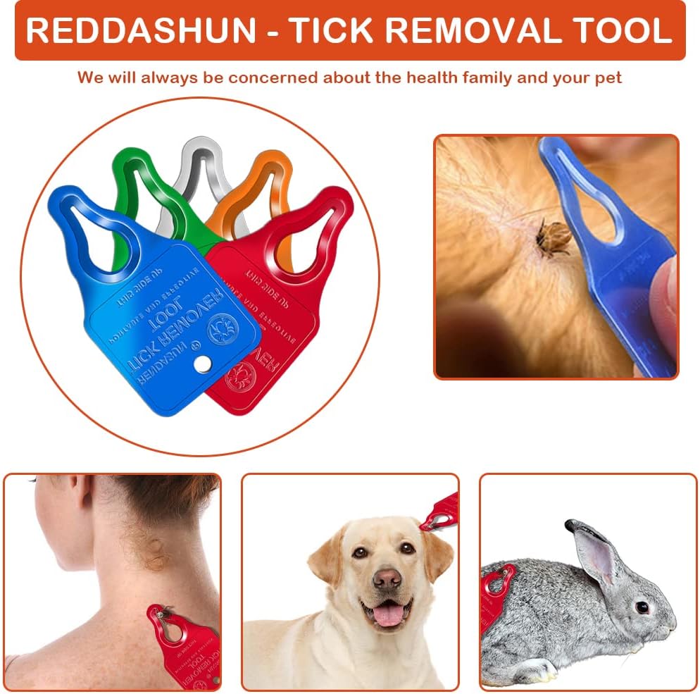 Tick Remover Tool 5 Pack, Quick and Safe, and Reliable.