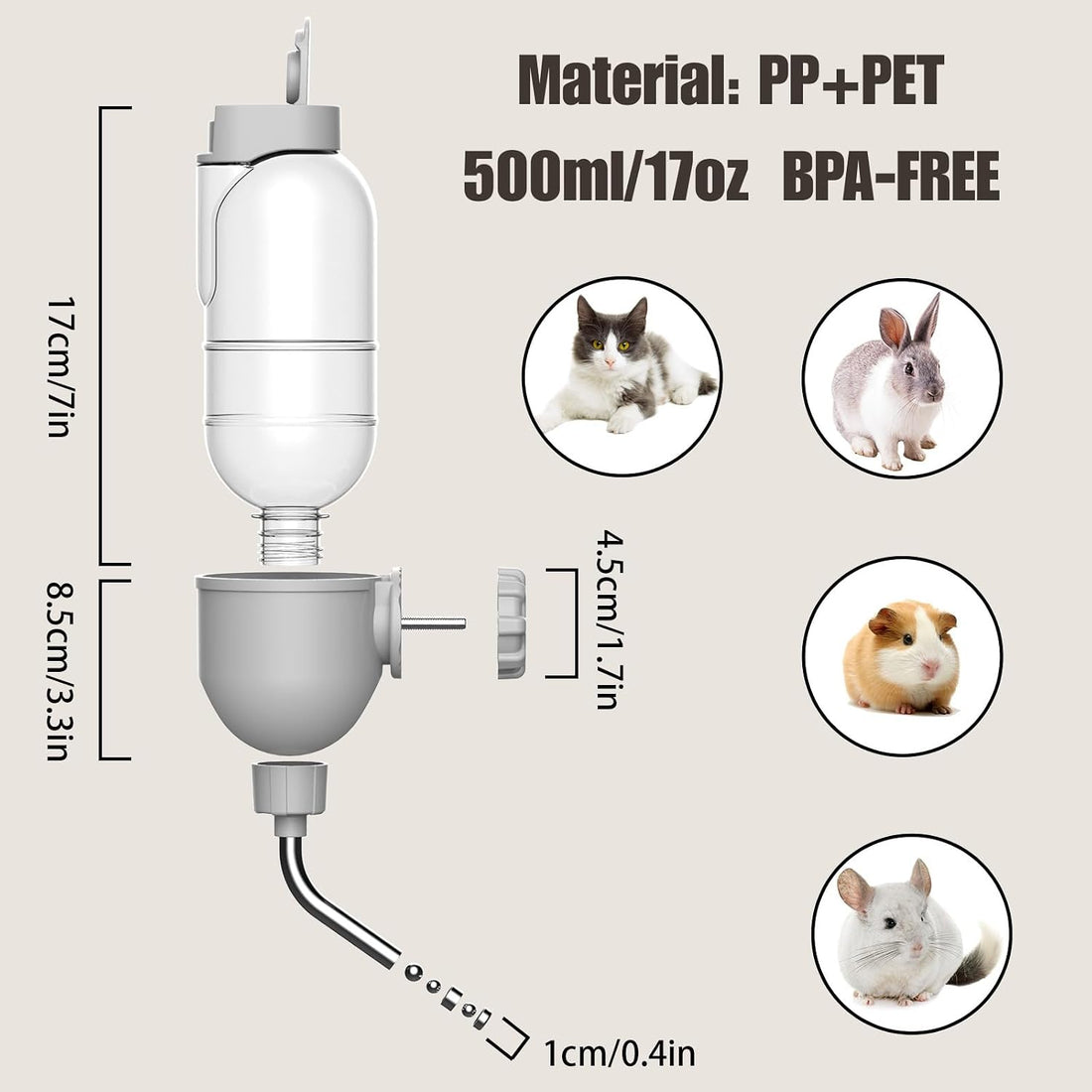 Automatic Pet Food Water Dispenser