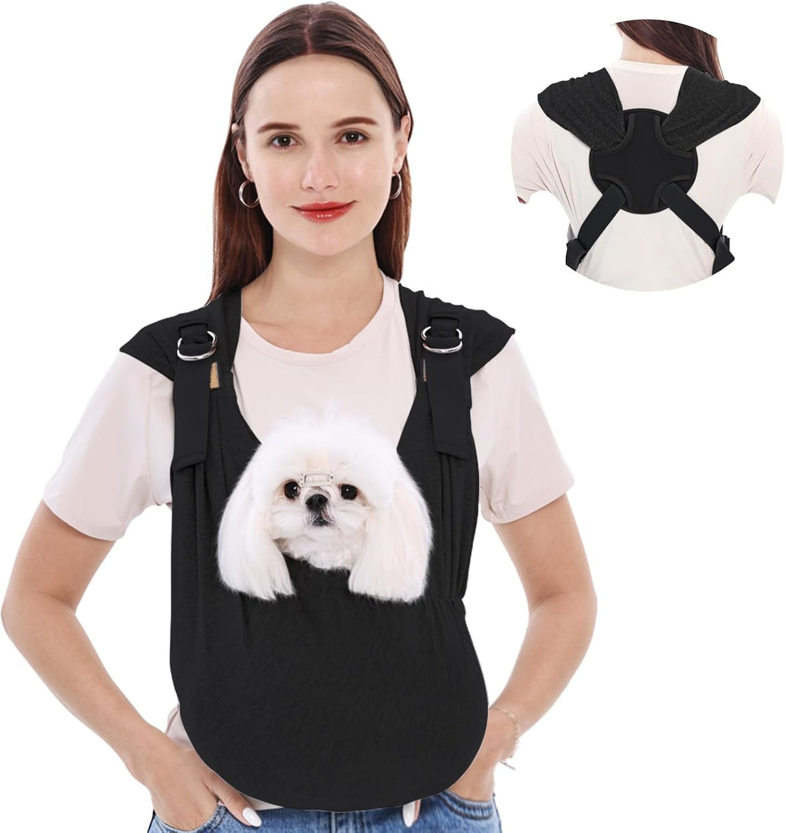 Supet Dog Sling Carrier for Small Pet