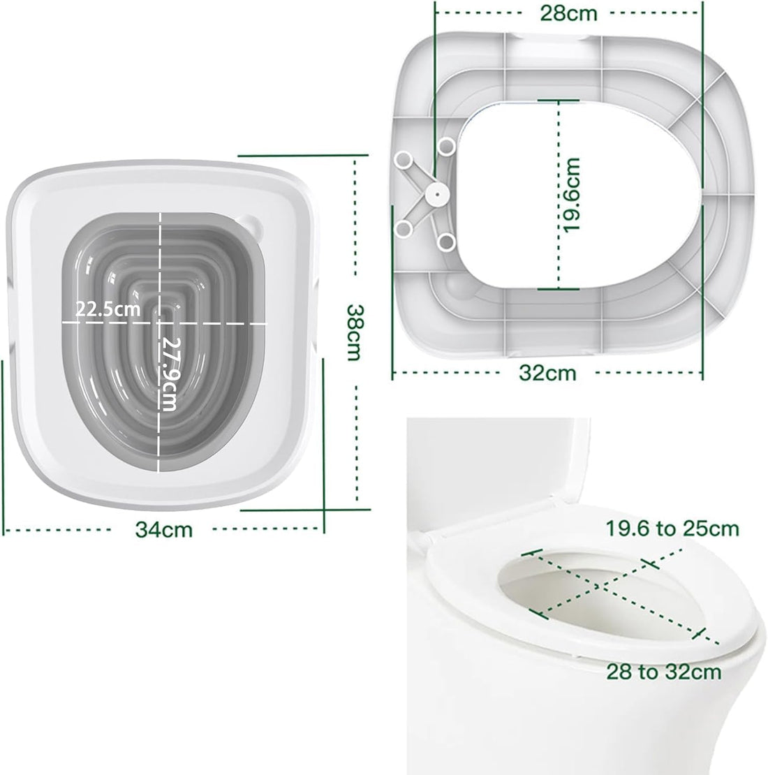 Cat Toilet Training Kit, Reusable Plastic Litter Box Trainer