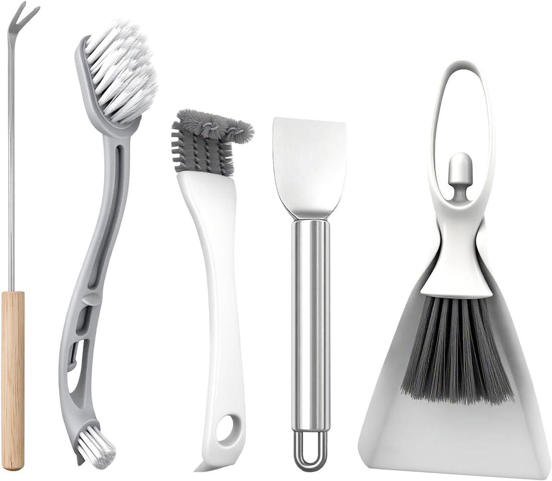 5-Piece Bird Cage Cleaning Brush Tool Set, Bird Cage Cleaner